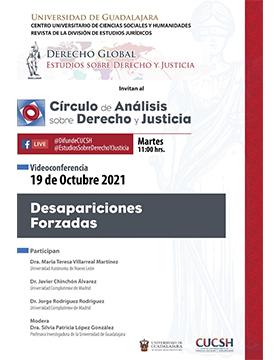 Videoconferencia: Desapariciones forzadas