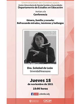 Conferencia: Género, familia y escuela: Refrescando miradas, tensiones y hallazgos