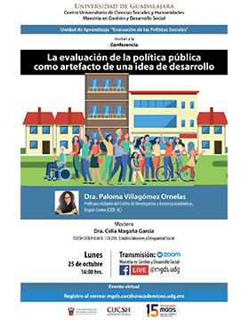 Conferencia: La evaluación de la política pública como artefacto de una idea de desarrollo