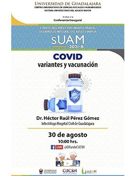 Conferencia inaugural: COVID, variantes y vacunación