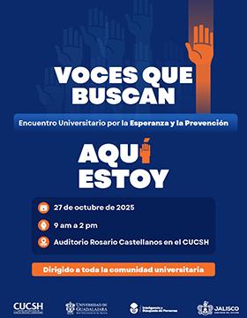 Voces que buscan. Encuentro Universitario por la Esperanza y la Prevención