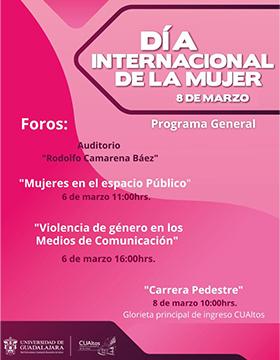 Actividades en el marco del Día Internacional de la Mujer en CUAltos