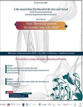 Foro Bienestar animal. Un mundo, una sola salud