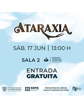Grafico de Ataraxia, una obra de la Preparatoria San José del Valle de Tlajomulco de Zúñiga