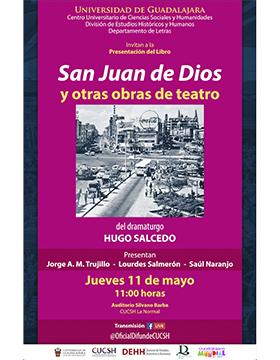 Grafico de la Presentación del libro: San Juan de Dios y otras obras de teatro