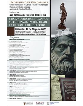 Grafico del XVII Jornadas de Filosofía del Derecho