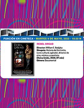 Grafico del Cineclub ¡Conoce y disfruta del séptimo arte! Ciclo: Ambulante