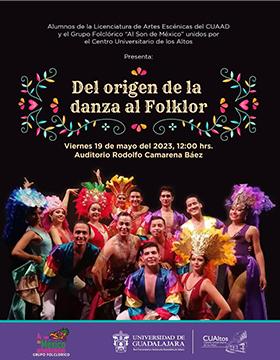 Grafico Del origen de la danza al Folklor