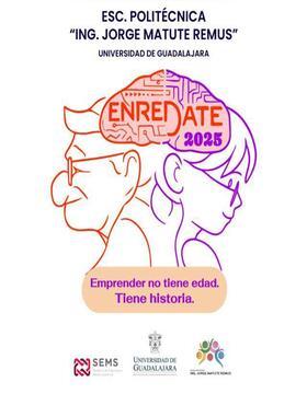 Cartel de la 7a. edición de Enrédate 2025