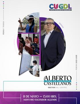 Cartel de la toma de protesta de José Alberto Castellanos
