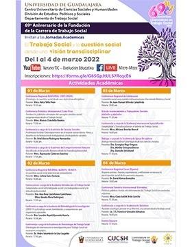 Jornadas académicas: El trabajo social y la cuestión social desde una visión transdisciplinar