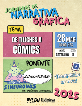 Cartel de las Jornadas de narrativa gráfica