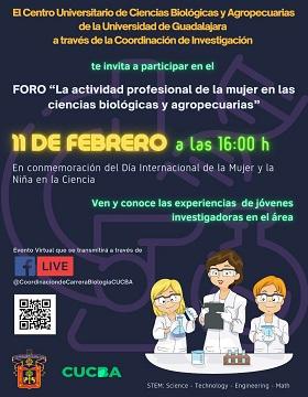 Foro: La actividad profesional de la mujer en las ciencias biológicas y agropecuarias