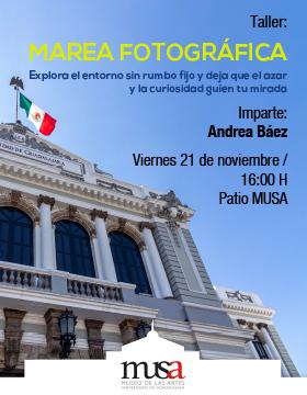 Cartel del Taller: Marea fotográfica