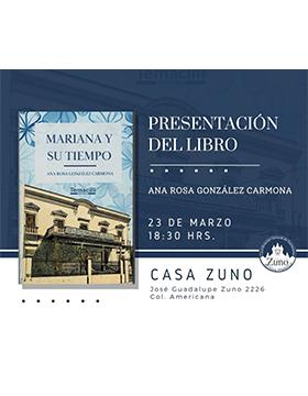 Presentación del libro Mariana y su tiempo