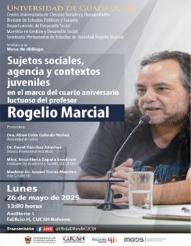 Cartel de Mesa de diálogo: Sujetos sociales, agencia y contextos juveniles