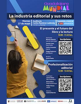 Mesas de diálogo: El presente y el futuro del libro y la lectura y Profesionalización editorial