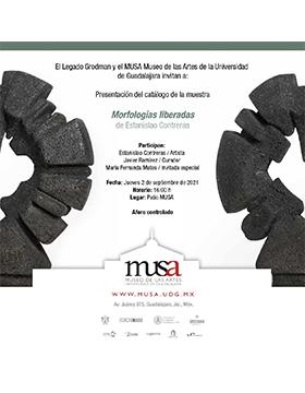Presentación de catálogo de la muestra "Morfologías liberadas" de Estanislao Contreras