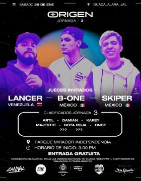 Origen Freestyle, jornada 3