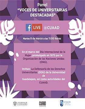 Panel: Voces de universitarias destacadas