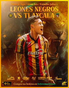 Cartel de Leones Negros vs Tlaxcala