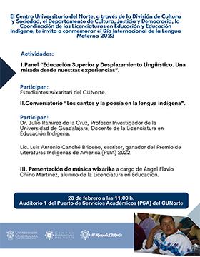 Conmemoración por el Día Mundial de la Lengua Materna en CUNorte
