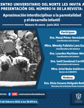 Presentación No. 14 de la revista Punto CUNorte