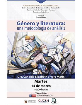 Evento virtual: "Género y literatura: Una metodología de análisis"