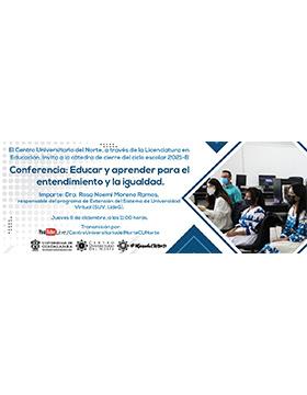 Conferencia: Educar y aprender para el entendimiento y la igualdad