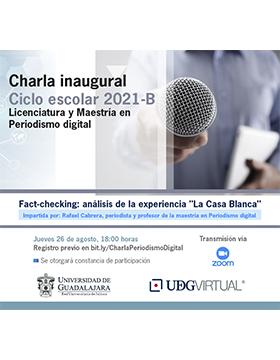 Charla: “Fact checking: Análisis de la experiencia La Casa Blanca”