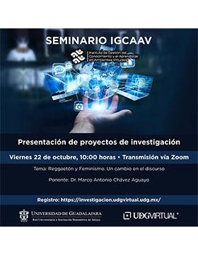 Presentación de avances de proyectos de investigación