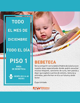 Cartel de Bebeteca