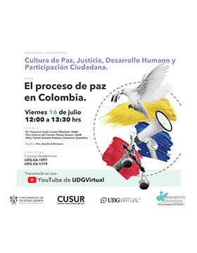 Charla: El proceso de paz en Colombia