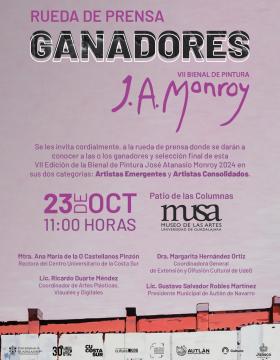 R.P. Ganadores VII Bienal de pintura J. A. Monroy