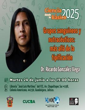 Cartel de Ciencia desde lo básico 2025. “Grupos sanguíneos y nutracéuticos: Más allá de la tipificación”
