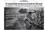 Cartel de la Mesa de diálogo: El campesinado mexicano y el modo de vida rural