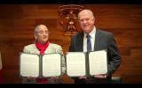 Firma de convenio entre INMujeres y la UdeG