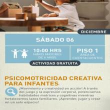 Cartel de Psicomotricidad creativa para infantes Cartel de Psicomotricidad creativa para infantes