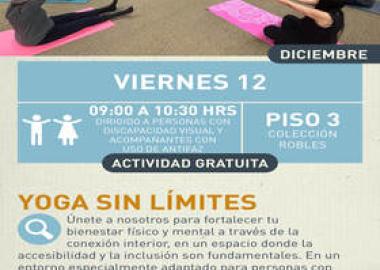 Cartel de Yoga sin límites Cartel de Yoga sin límites