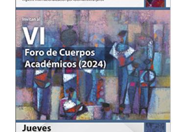 Cartel del VI Foro de Cuerpos Académicos 2024