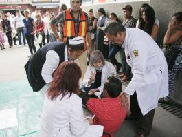 Mil 580 personas fueron evacuadas