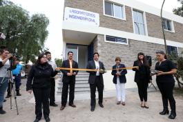 El laboratorio de Ingeniería Civil y Topografía beneficiará a 800 alumnos cada semestre