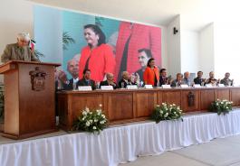 La doctora Ruth Padilla Muñoz rindió su segundo informe de actividades.