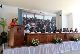 La doctora Ruth Padilla Muñoz rindió su segundo informe de actividades.