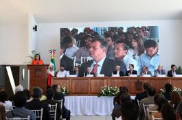 La doctora Ruth Padilla Muñoz rindió su segundo informe de actividades.