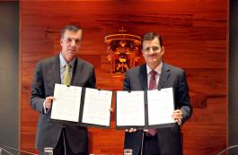 Firma de convenio entre PROFEPA y esta Casa de Estudio.