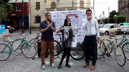 Homenaje póstumo  al señor Gustavo Berlanga Sánchez, “Don Gus”, quien fue líder de los paseos ciclistas e impulsor del transporte no motorizado.