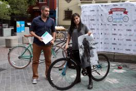Homenaje póstumo  al señor Gustavo Berlanga Sánchez, “Don Gus”, quien fue líder de los paseos ciclistas e impulsor del transporte no motorizado.
