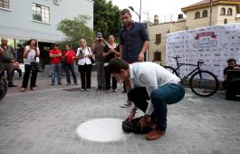 Homenaje póstumo  al señor Gustavo Berlanga Sánchez, “Don Gus”, quien fue líder de los paseos ciclistas e impulsor del transporte no motorizado.