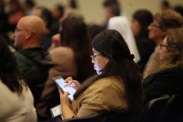 Panel “¿Cómo se contempla la integración de las tecnologías en la  formación inicial de los docentes?”.